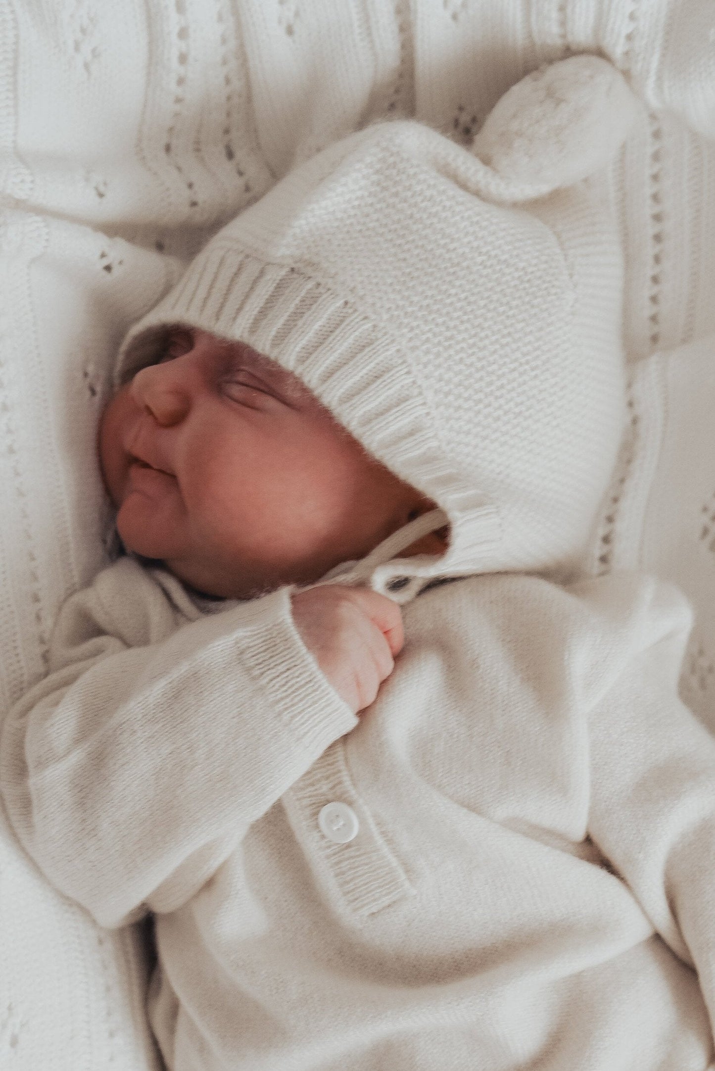 Luna + Luca Cashmere Luxxe Baby Bonnet