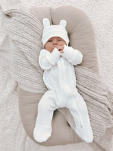 Load image into Gallery viewer, Luna + Luca Bear Waffle Set - White
