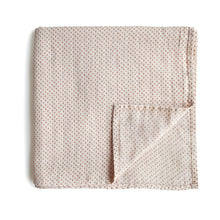 Load image into Gallery viewer, Mushie Organic Cotton Muslin Swaddle Blanket
