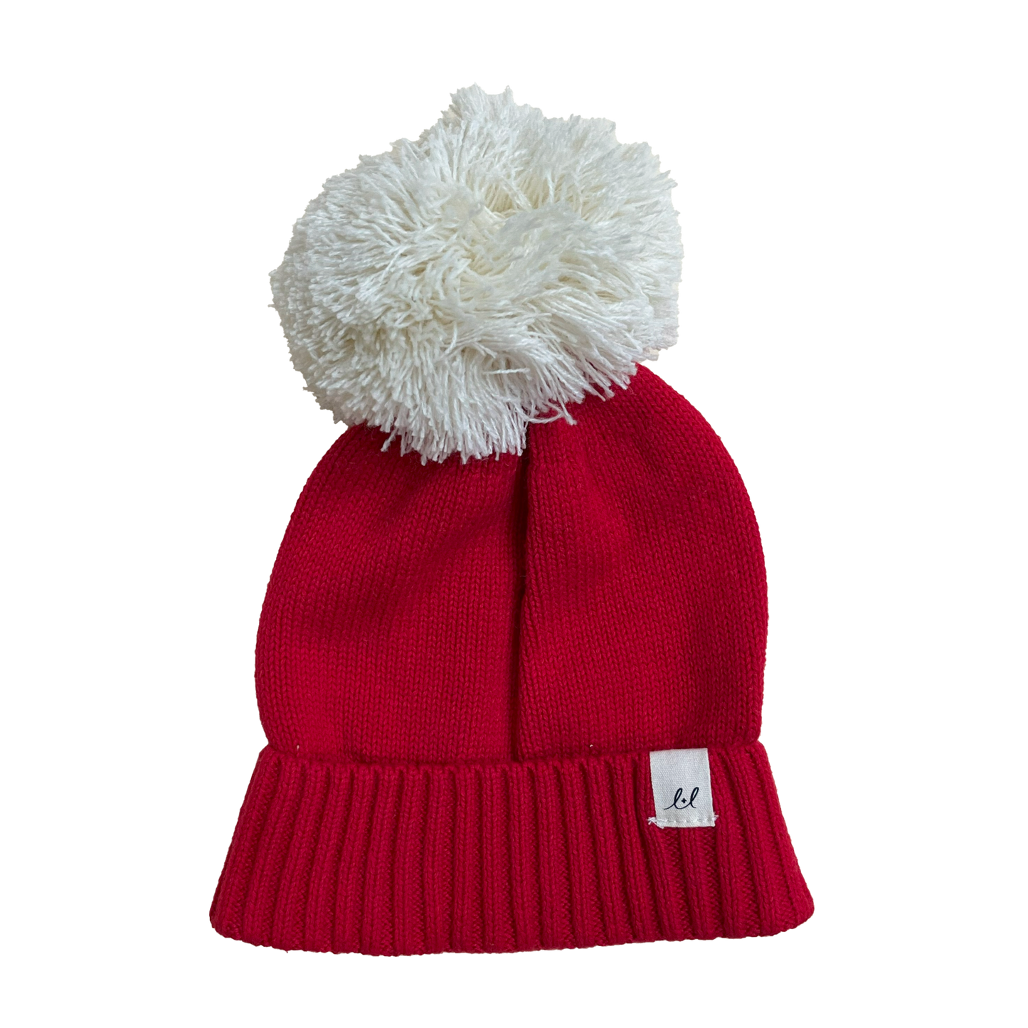 Luna + Luca Pom Beanie - Red