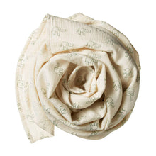 Load image into Gallery viewer, Muslin Wrap - Elephant Print
