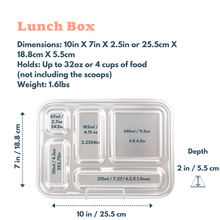 Load image into Gallery viewer, The Good Kiind Stainless Steel The Explorer™ Bento Lunch Box
