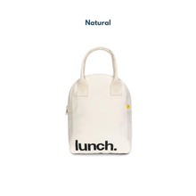 Load image into Gallery viewer, Fluf Organic Cotton Zipper Lunch Bag

