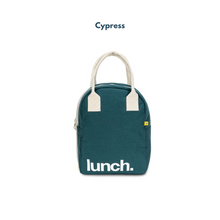 Load image into Gallery viewer, Fluf Organic Cotton Zipper Lunch Bag
