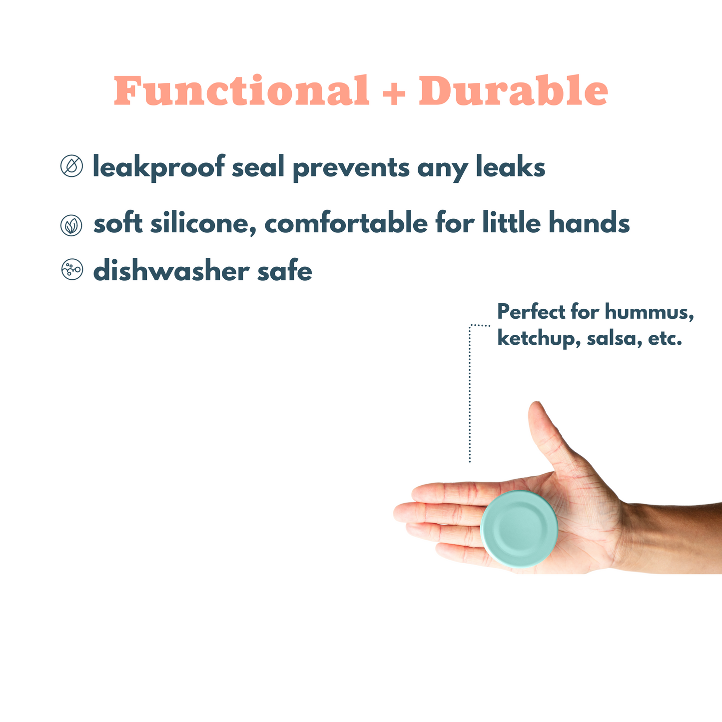 The Good Kiind Stainless Steel Small Round Container (single)