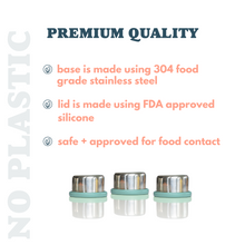 Load image into Gallery viewer, The Good Kiind Stainless Steel Small Round Container (single)
