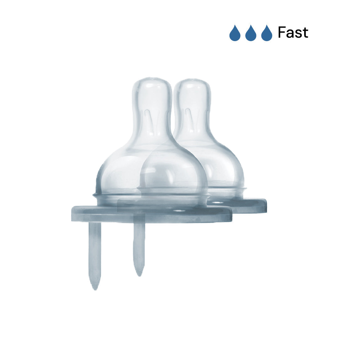 Kiki™ Natural Vent Fast Flow Nipples™