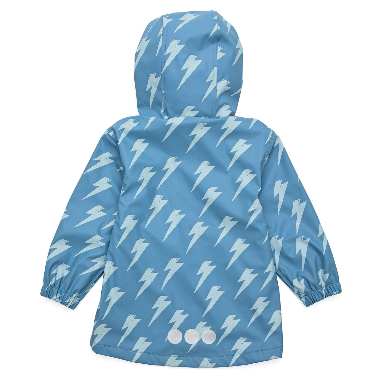 Snapper Rock Lightning Bolt Sustainable Recycled Waterproof Raincoat