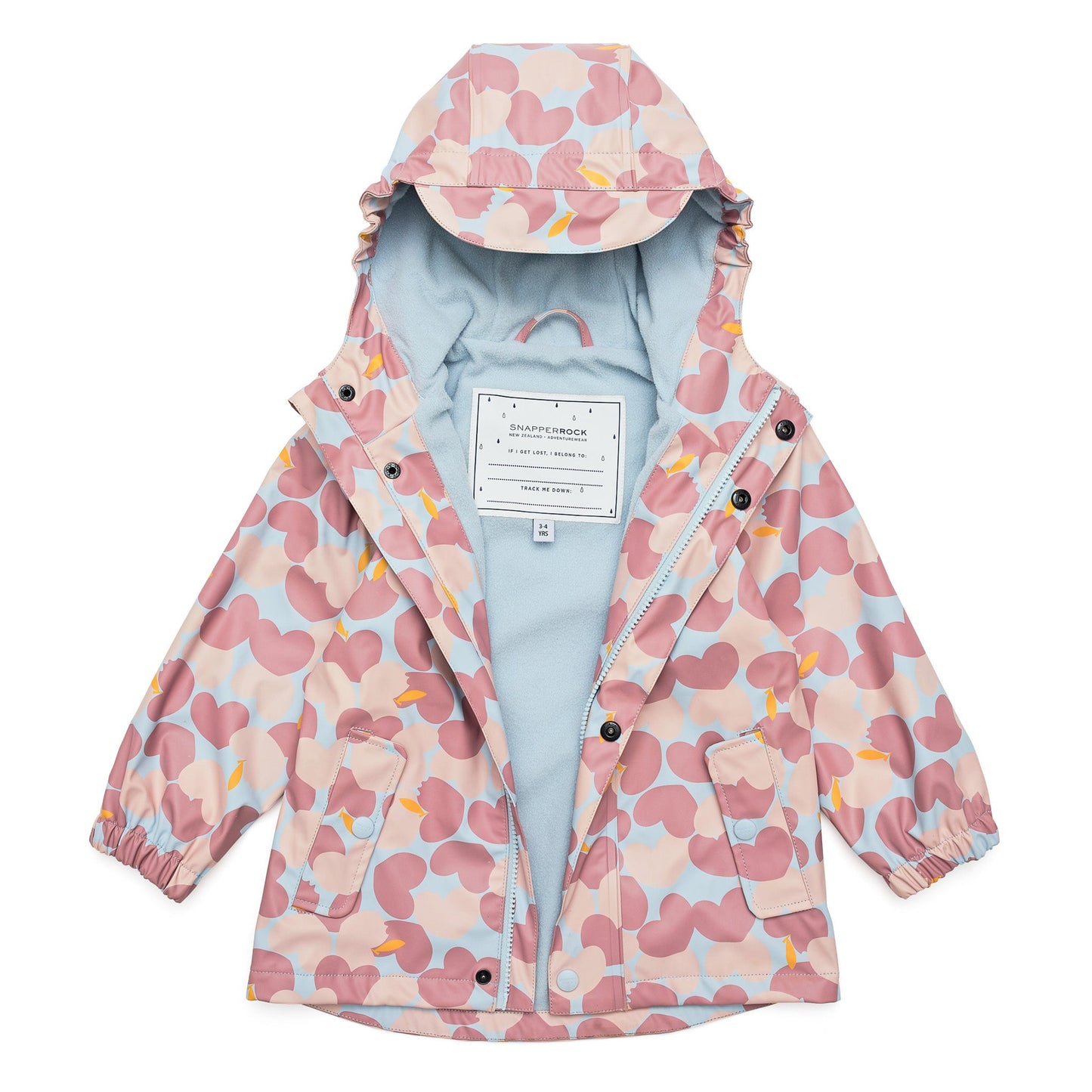 Snapper Rock Apple Love Recycled Waterproof Raincoat