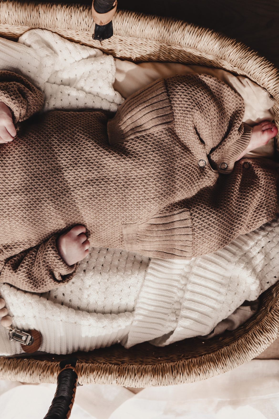 Luna + Luca Rib Pocket Organic Cotton Jumpsuit - Acorn