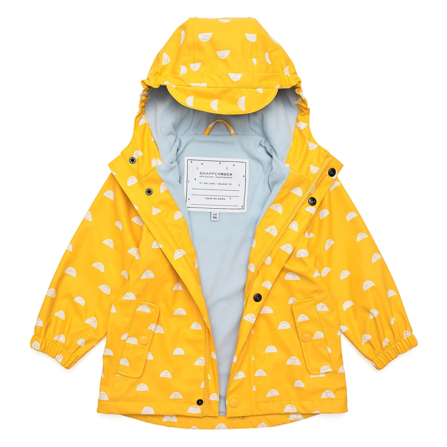 Snapper Rock Sun Cloud Recycled Waterproof Sustainable Raincoat