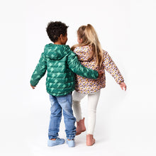 Load image into Gallery viewer, Snapper Rock Leopard Love 2 in 1 Puffer Jacket
