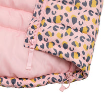 Load image into Gallery viewer, Snapper Rock Leopard Love 2 in 1 Puffer Jacket
