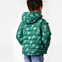 Load image into Gallery viewer, Snapper Rock Native Bolt 2 in 1 Puffer Jacket and Vest for Kids
