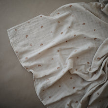 Load image into Gallery viewer, Mushie Organic Cotton Muslin Swaddle Blanket
