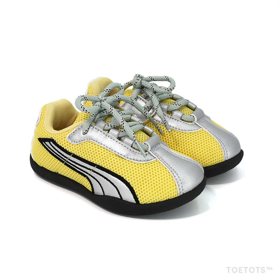 Rally Kid Sneaker – Breathable Mesh, Zero-Drop Sole