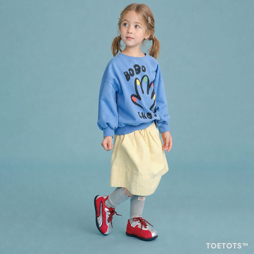 Rally Kid Sneaker – Breathable Mesh, Zero-Drop Sole