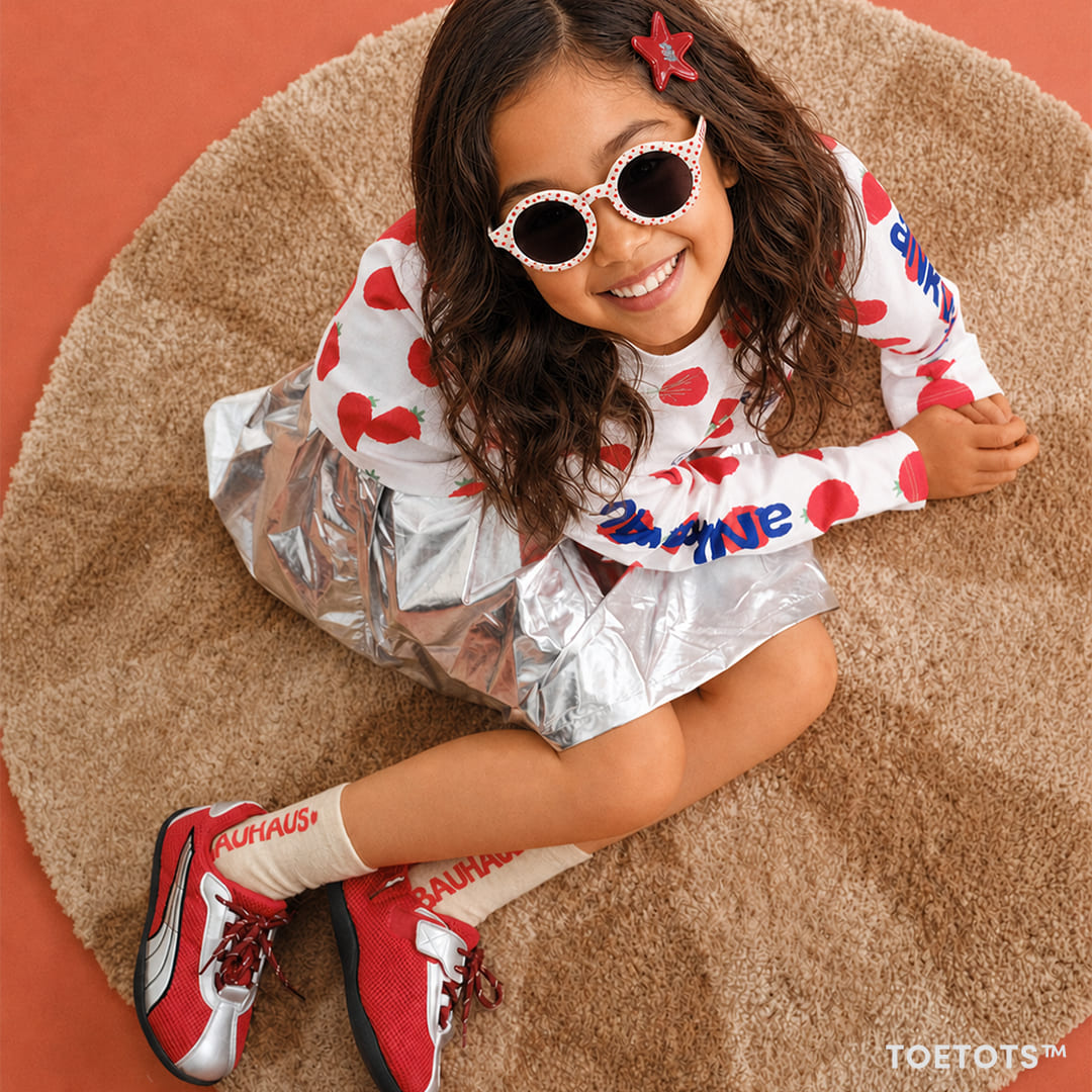 Rally Kid Sneaker – Breathable Mesh, Zero-Drop Sole