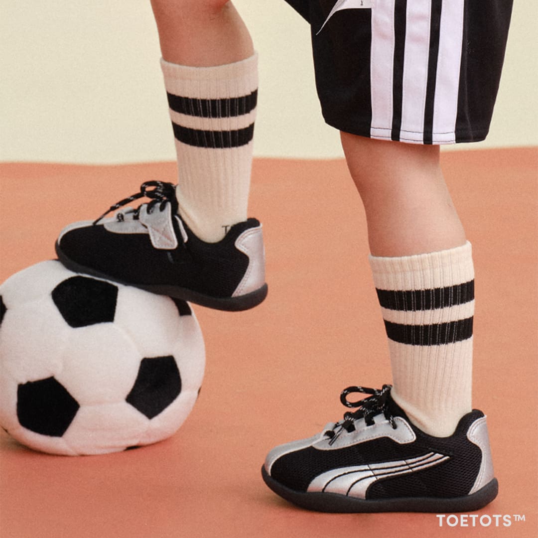 Rally Kid Sneaker – Breathable Mesh, Zero-Drop Sole