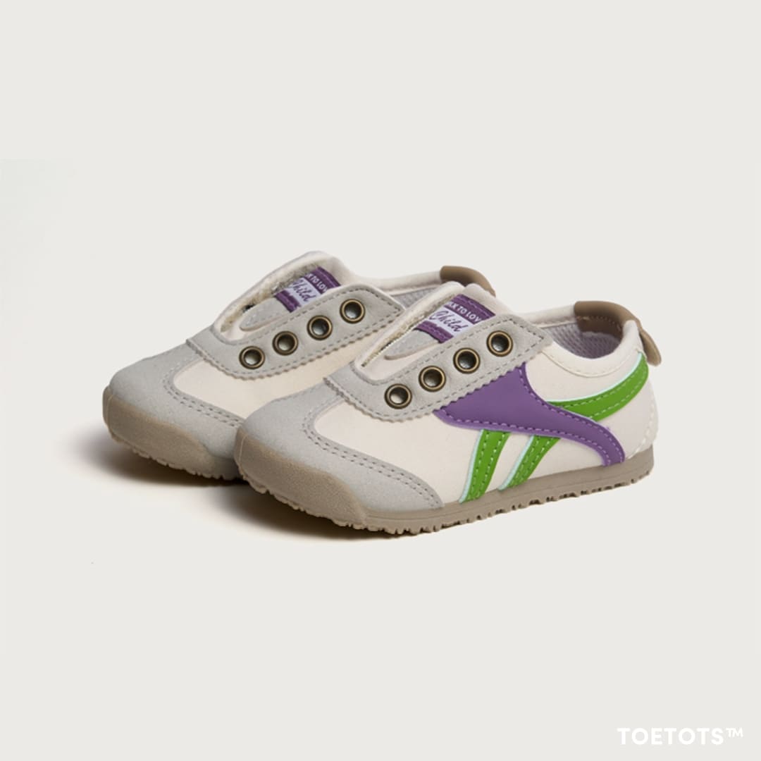 Rider 3.0 Kid Sneaker – Recycled Leather, Roomy Toe Box