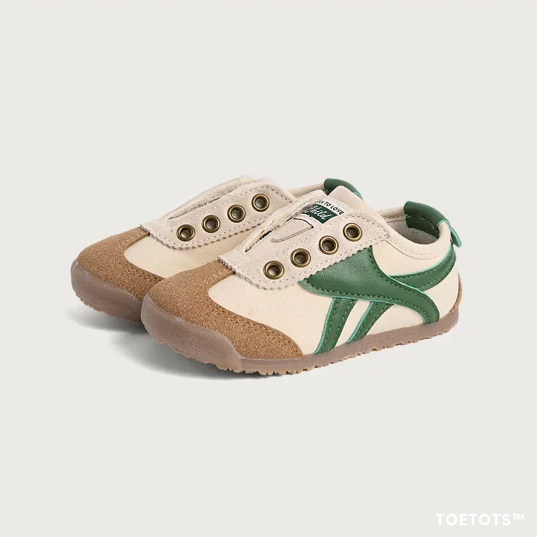Rider 3.0 Kid Sneaker – Recycled Leather, Roomy Toe Box
