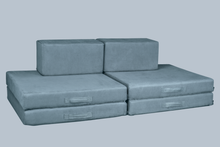 Load image into Gallery viewer, Figgy Modular Play Couch - Certified Safe Materials Made in USA
