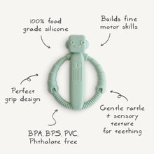 Load image into Gallery viewer, Robot Rattle Teether
