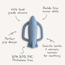 Load image into Gallery viewer, Rocket Rattle Teether
