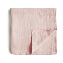Load image into Gallery viewer, Mushie Organic Cotton Muslin Swaddle Blanket
