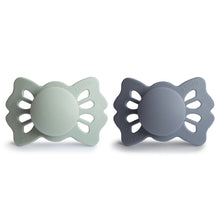 Load image into Gallery viewer, FRIGG Lucky Symmetrical Silicone Pacifier 2-Pack (0-6 Months)
