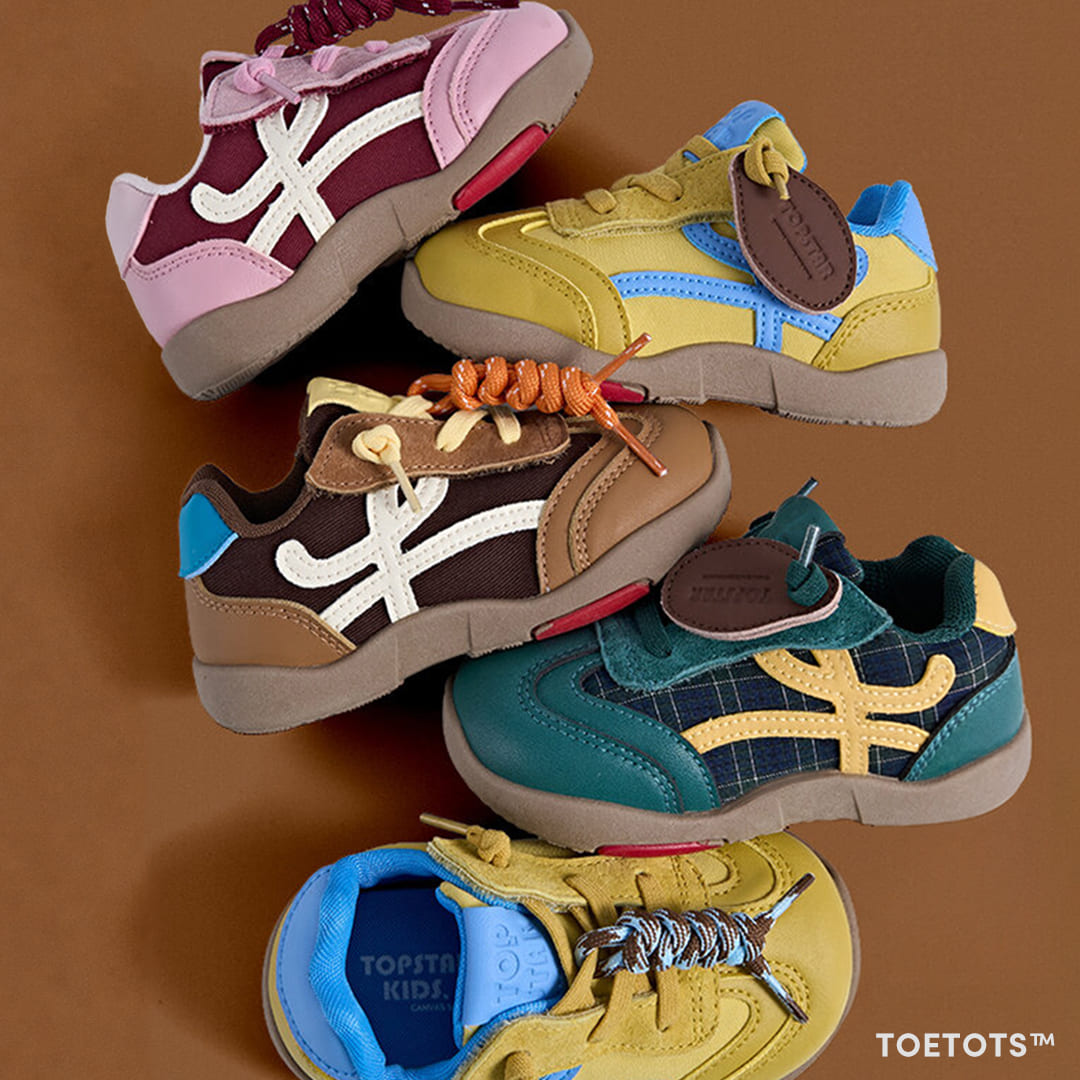 Scout Kid Sneaker – Vegan Leather, Adjustable Heel Fit