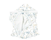 Finn + Emma Organic Cotton Hooded bath towel | bunnies