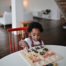 Load image into Gallery viewer, Mushie Non-Toxic Eco-Friendly Wooden Alphabet Puzzle
