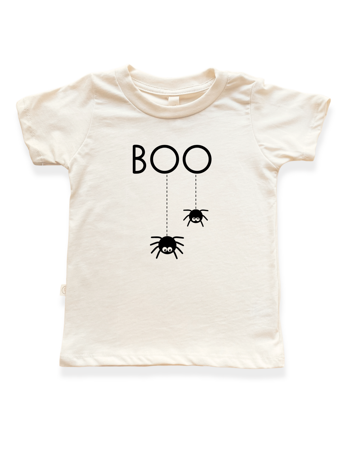 Boo Organic Cotton Kids T-Shirt – Short Sleeve, 2T–12Y