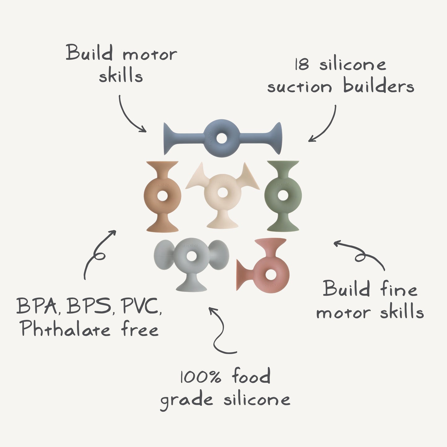 Silicone Suction Builders (Donut)