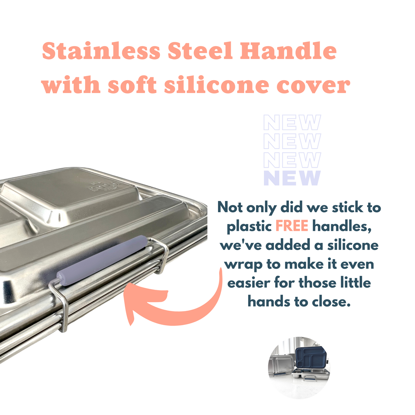 The Good Kiind Stainless Steel The Explorer™ Bento Lunch Box