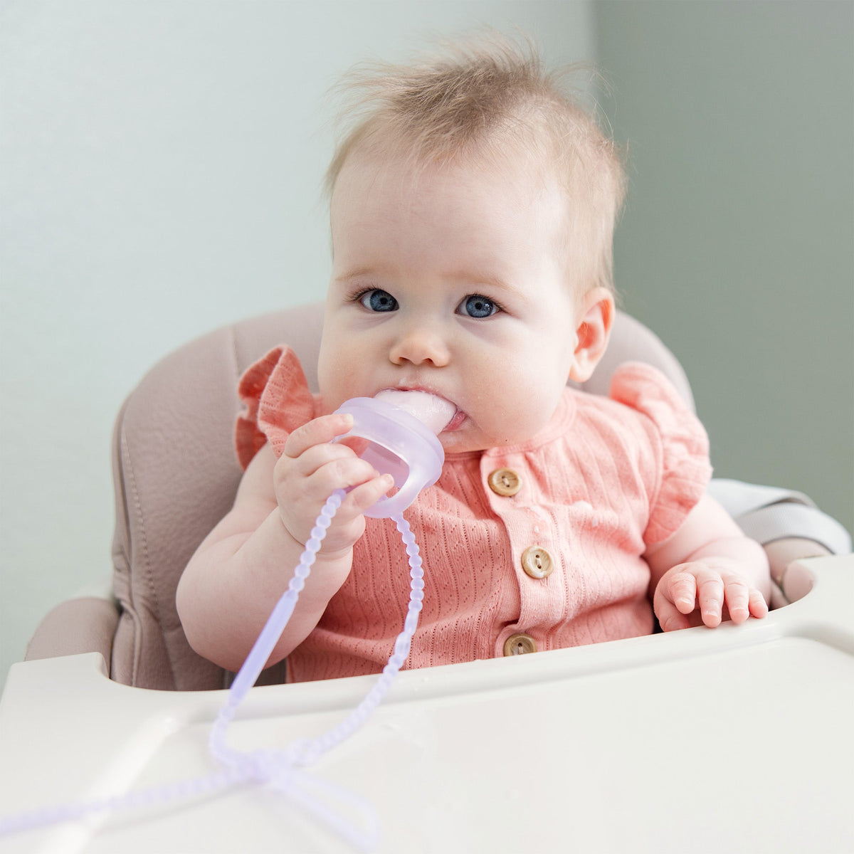 Olababy Silicone Toy Strap for Stroller and High Chair, Adjustable