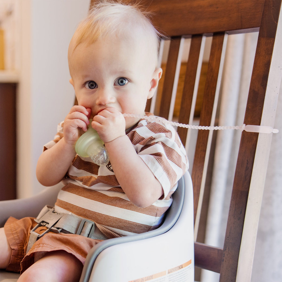 Olababy Silicone Toy Strap for Stroller and High Chair, Adjustable