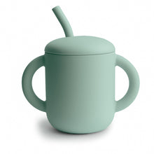 Load image into Gallery viewer, Silicone Training Cup + Straw

