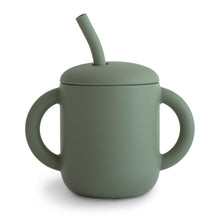 Load image into Gallery viewer, Silicone Training Cup + Straw
