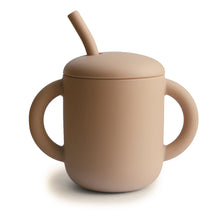 Load image into Gallery viewer, Silicone Training Cup + Straw
