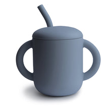 Load image into Gallery viewer, Silicone Training Cup + Straw
