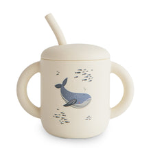 Load image into Gallery viewer, Silicone Training Cup + Straw
