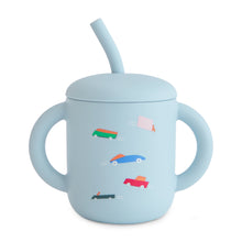 Load image into Gallery viewer, Silicone Training Cup + Straw
