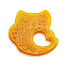 Load image into Gallery viewer, Haakaa Sleeping Owl Natural Rubber Teether 1 pk
