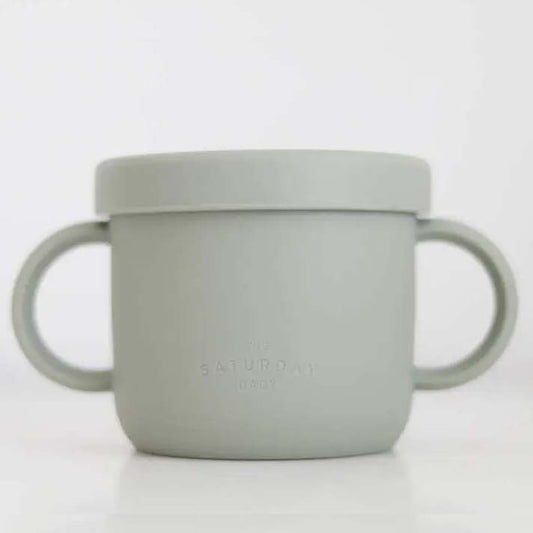 Our Saturday Silicone Baby and Toddler Snack Cup