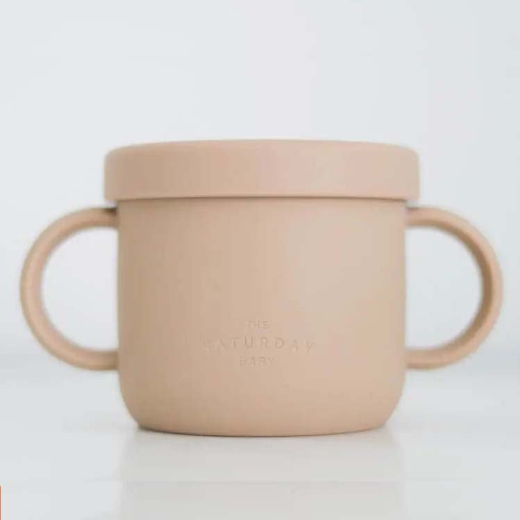 Our Saturday Silicone Baby and Toddler Snack Cup