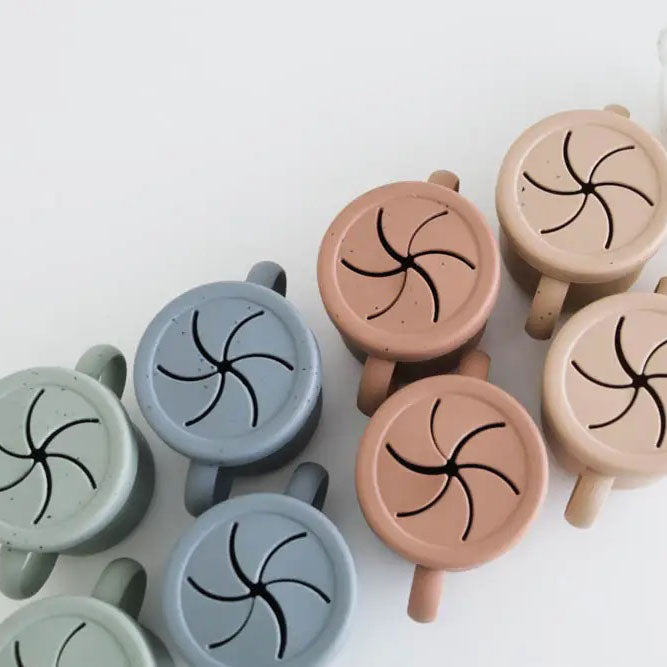 Our Saturday Silicone Baby and Toddler Snack Cup