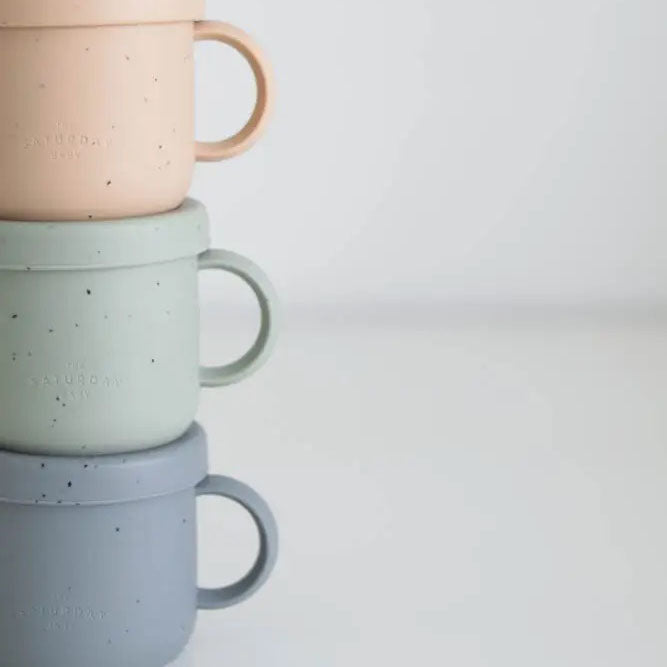 Our Saturday Silicone Baby and Toddler Snack Cup