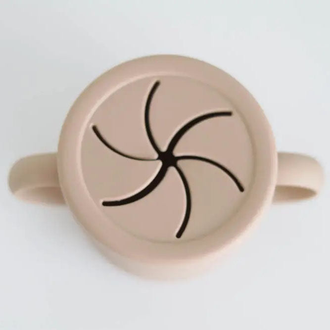 Our Saturday Silicone Baby and Toddler Snack Cup